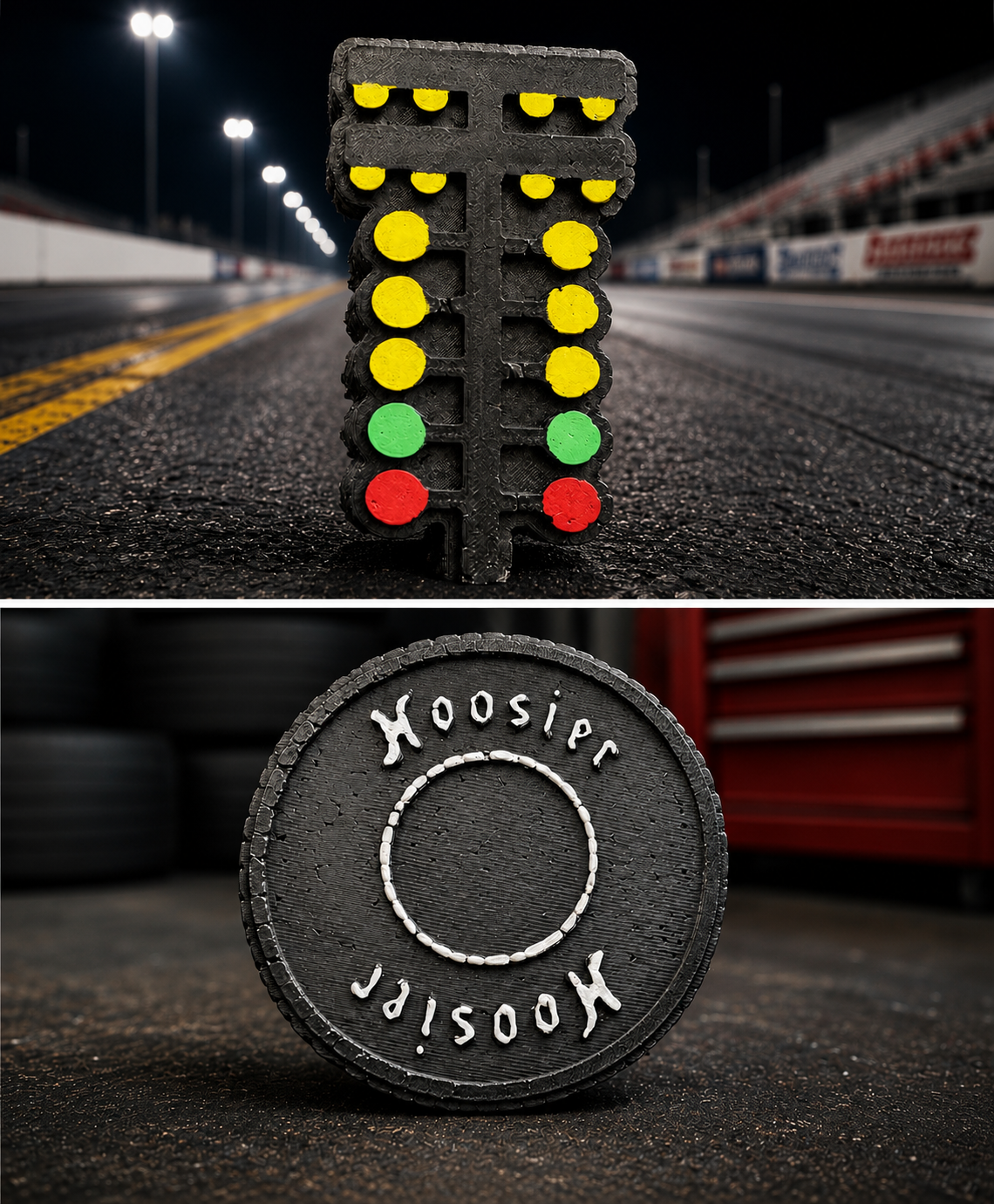 Drag Tire & Hoosier set